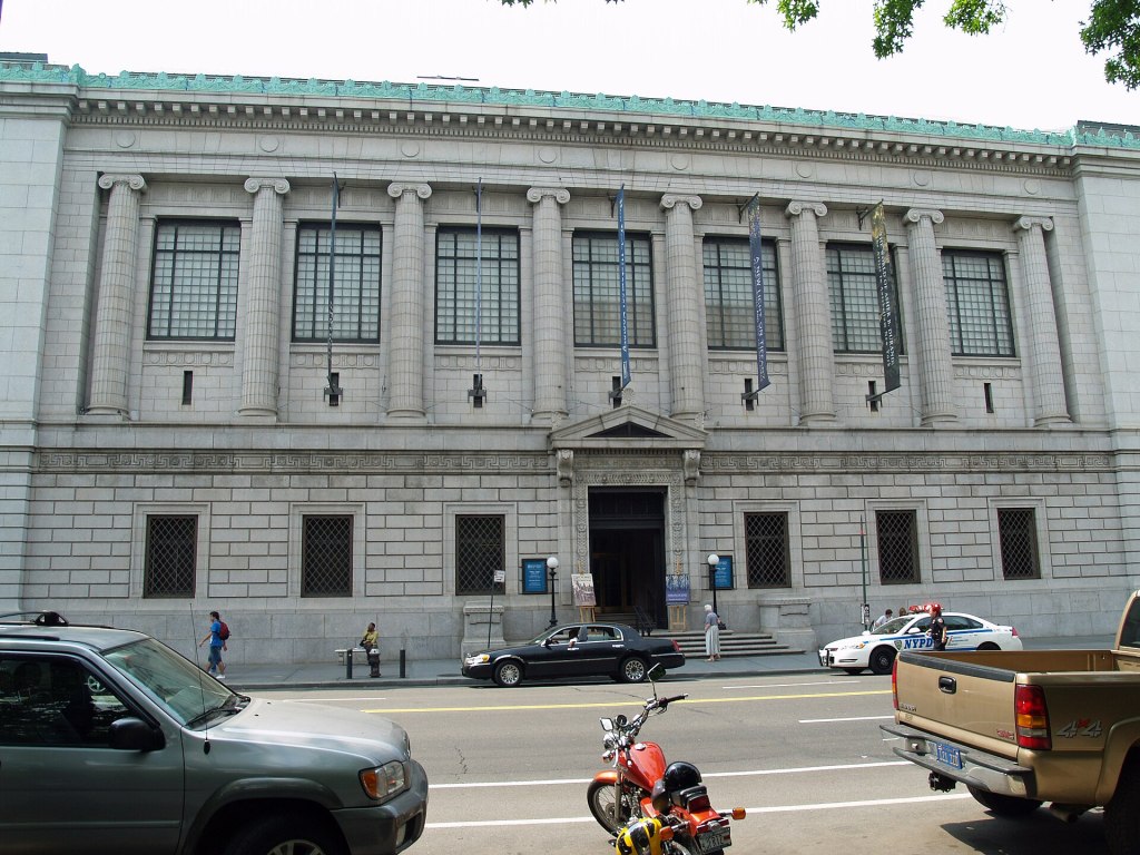 The New-York Historical Society building at 170 Central Park West