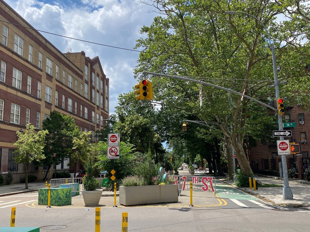 34th Avenue Open Streets in Jackson Heights, Queens, June 2026