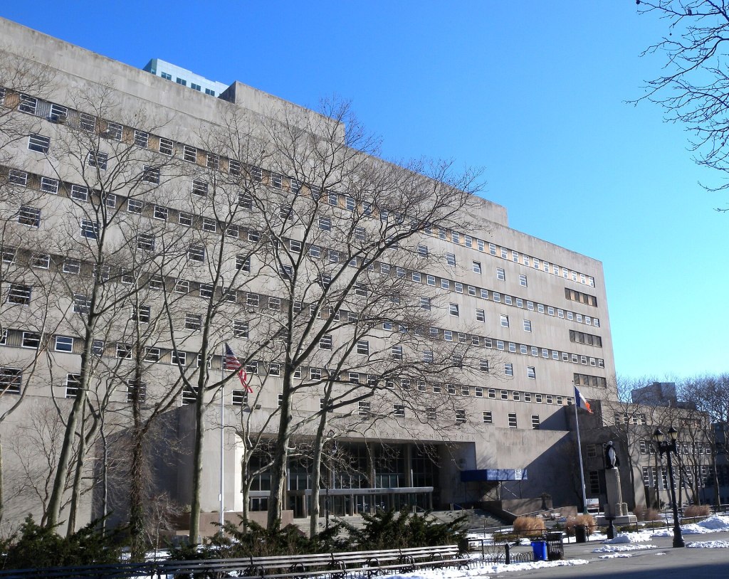 The Kings County Supreme Court building in Brooklyn