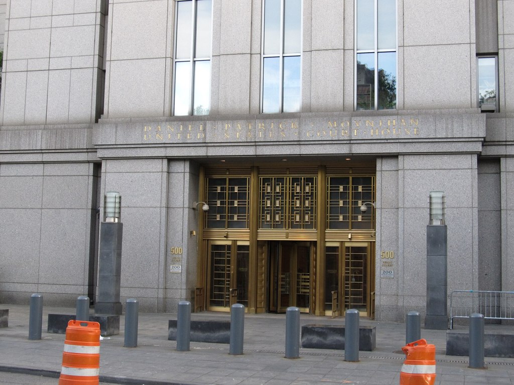 The Daniel Patrick Moynihan U.S. Courthouse at 500 Pearl Street